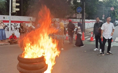 Tak Terima Dibongkar, Pedagang Pasar Barito Demo: Terlalu Sadis